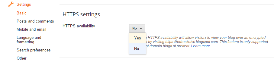How to Add HTTPS Support to Blogger